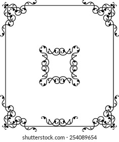 Frame Border Design Vector Art