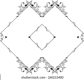 Frame Border Design Vector Art