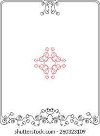 Frame Border Design Vector Art