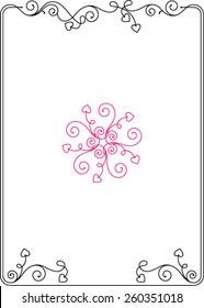 Frame Border Design Vector Art