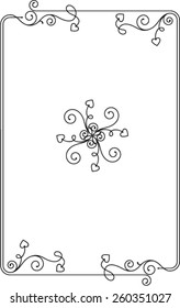 Frame Border Design Vector Art