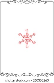 Frame Border Design Vector Art