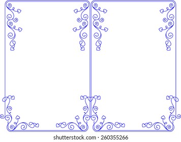 Frame Border Design Vector Art