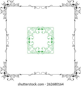 Frame Border Design Vector Art