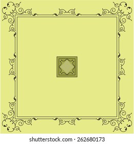 Frame Border Design Vector Art