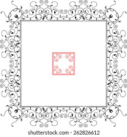 Frame Border Design Vector Art