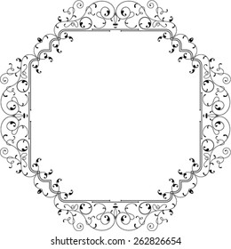 Frame Border Design Vector Art