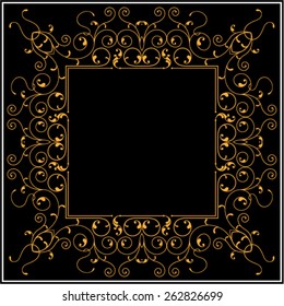 Frame Border Design Vector Art