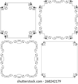 Frame Border Design Vector Art