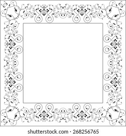 Frame Border Design Vector Art