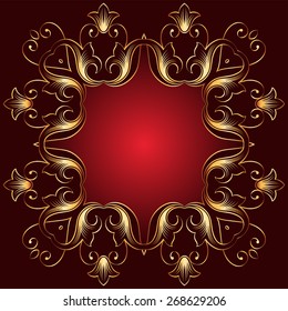 Diseño de borde de marco Arte vectorial