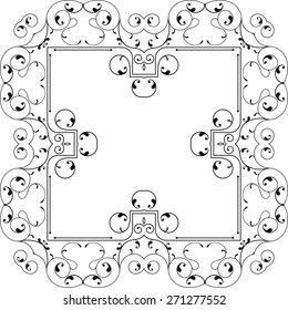 Frame Border Design Vector Art