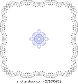 Frame Border Design Vector Art