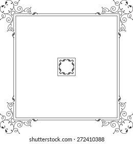 Frame Border Design Vector Art