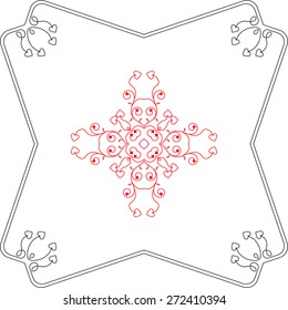 Frame Border Design Vector Art