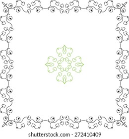 Vektorgrafik von Frame Border Design