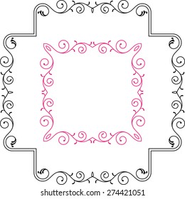 Frame Border Design Vector Art