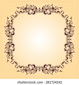 Vektorgrafik von Frame Border Design