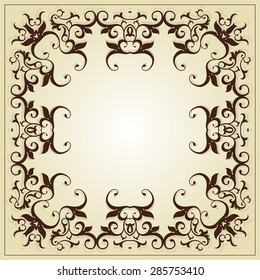 Frame Border Design Vector Art