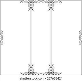 Frame Border Design Vector Art