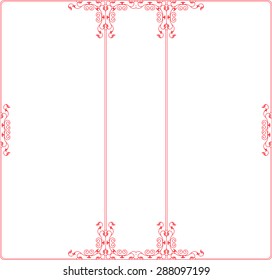 Frame Border Design Vector Art