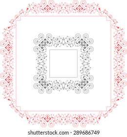 Frame Border Design Vector Art