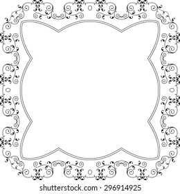 Frame Border Design Vector Art