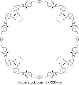 Frame Border Design Vector Art