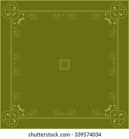 Frame Border Design Vector Art