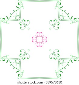 Frame Border Design Vector Art