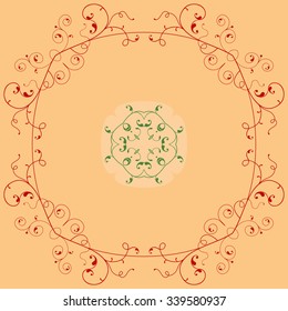 Frame Border Design Vector Art