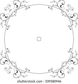 Frame Border Design Vector Art