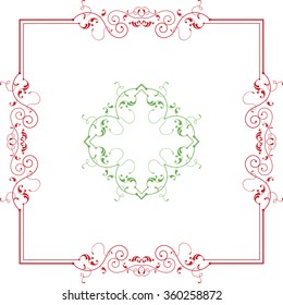 Frame Border Design Vector Art
