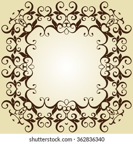 Frame Border Design Vector Art