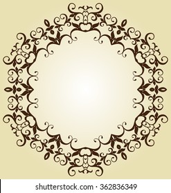 Frame Border Design Vector Art
