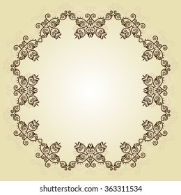 Frame Border Design Vector Art