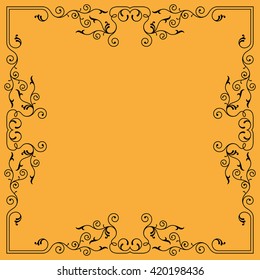 Frame Border Design Vector Art