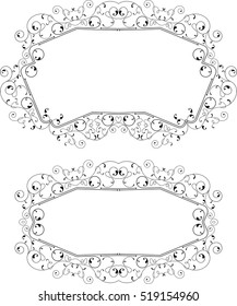 Frame Border Design Vector Art