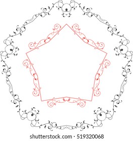 Frame Border Design Vector Art