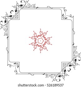 Frame Border Design Vector Art