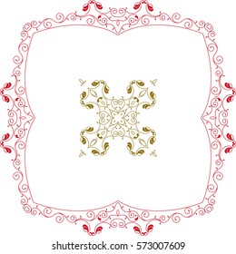 Frame Border Design Vector Art