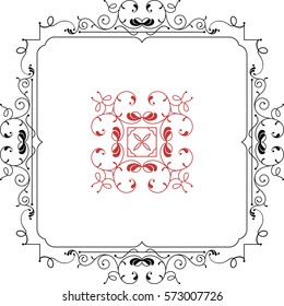 Frame Border Design Vector Art