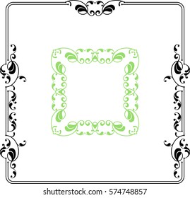Frame Border Design Vector Art