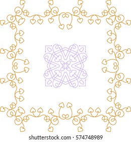 Frame Border Design Vector Art