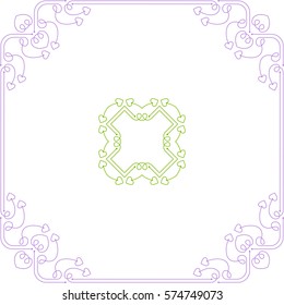 Frame Border Design Vector Art