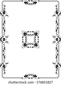 Frame Border Design Vector Art