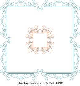 Frame Border Design Vector Art