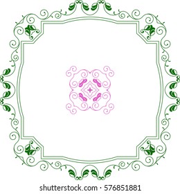 Frame Border Design Vector Art