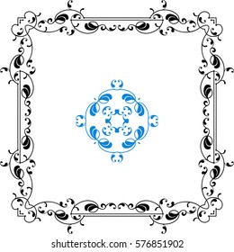 Vektorgrafik von Frame Border Design