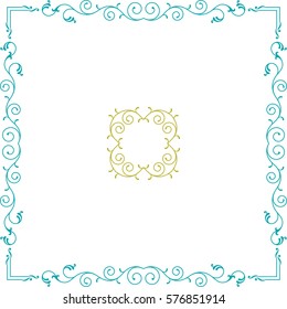 Frame Border Design Vector Art